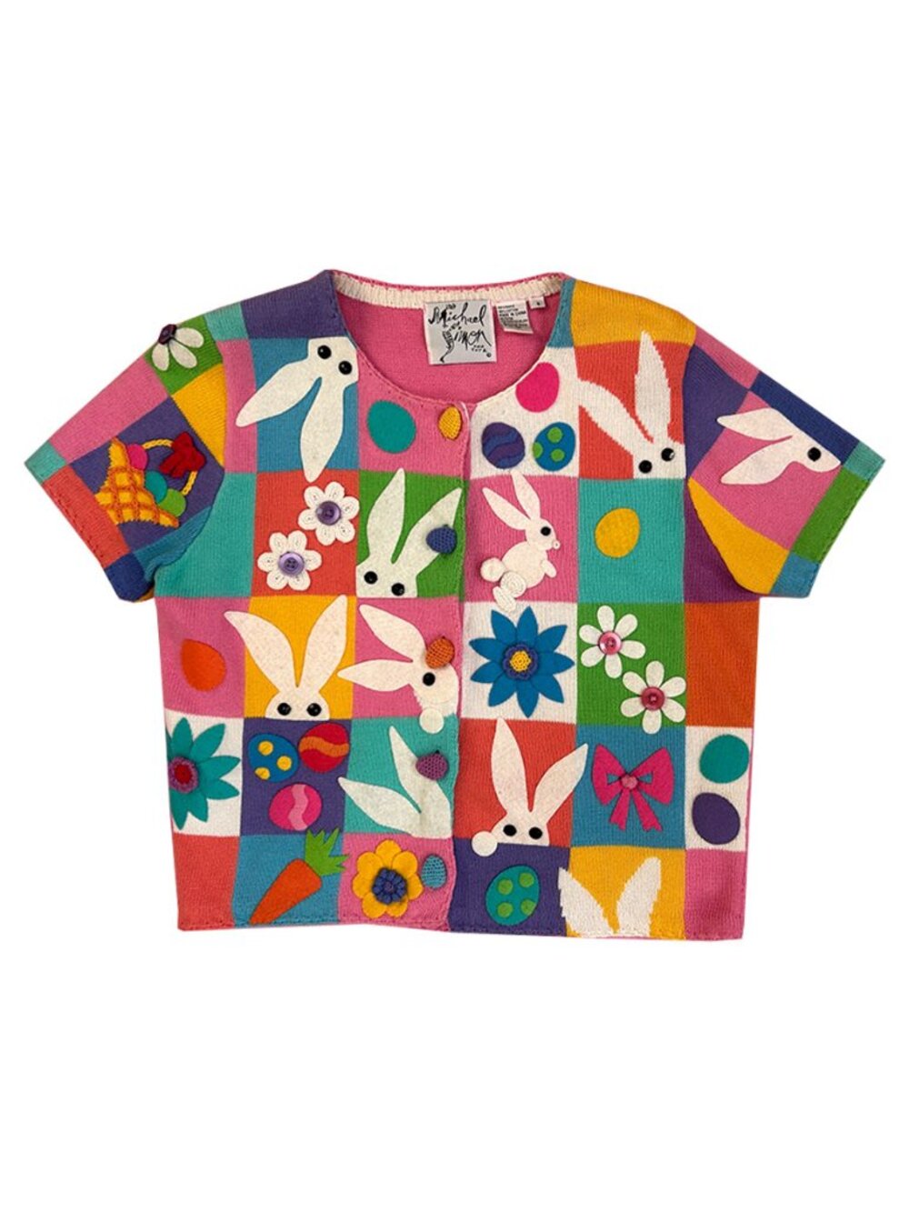 Michael Simon Bunny Easter Sweater